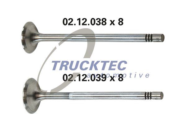 TRUCKTEC AUTOMOTIVE Vārsts 02.43.310